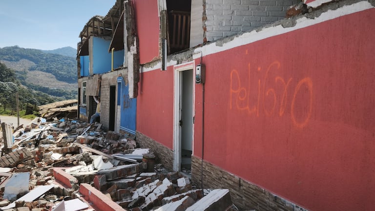 Terremoto en el Valle del Cauca afectaciones en el municipio del Cairo norte del Valle