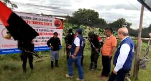 El uniformado fue secuestrado por esta guerrilla el pasado 27 de mayo del 2022. Captura de pantalla.