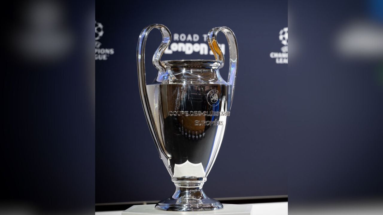 Trofeo de la Champions League.