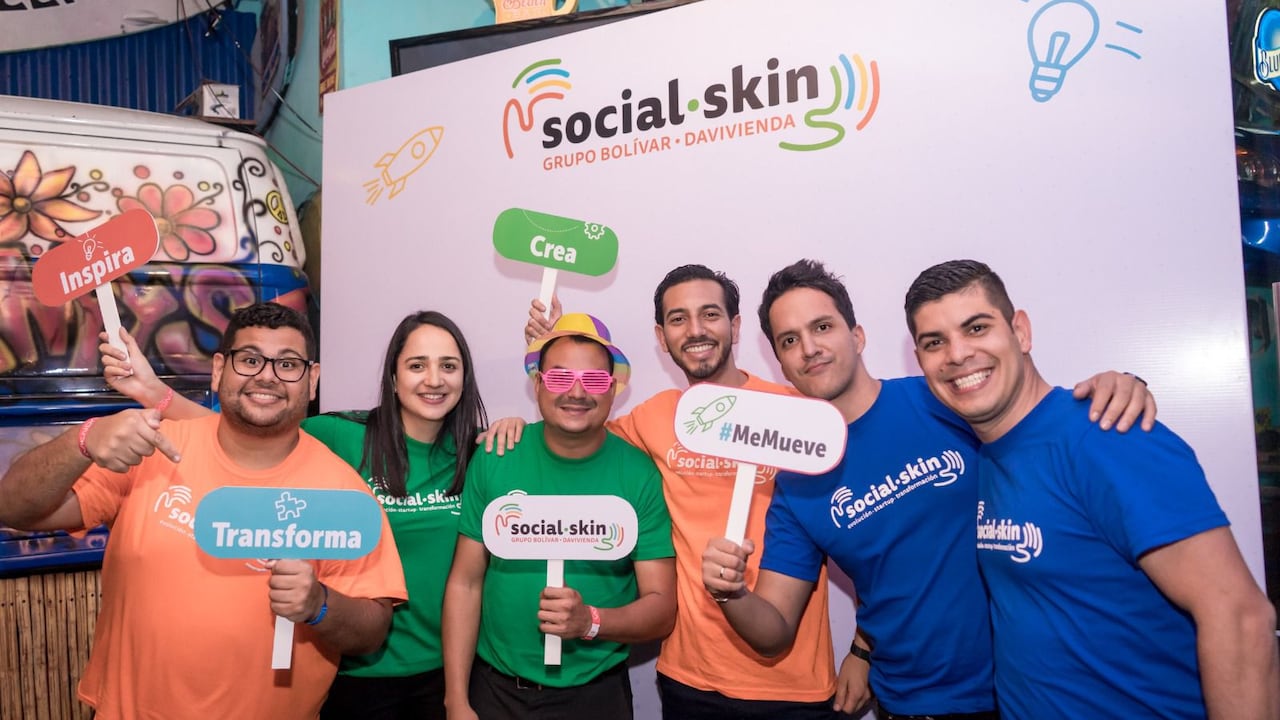 Davivienda y Seguros Bolívar hacen convocatoria a jóvenes emprendedores para el premio Social Skin