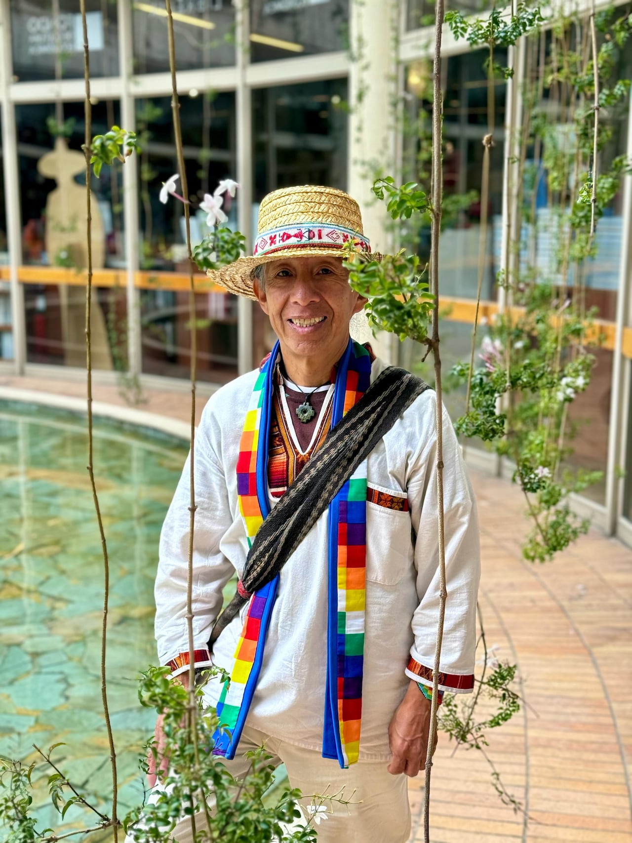 Fredy Chikangana, de la nación yanacona.