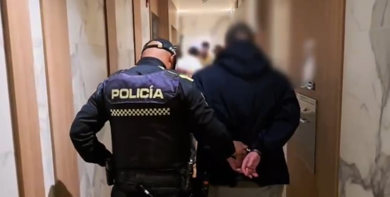 Captura del presunto abusador de niños en Bogotá.