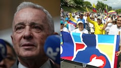 El expresidente Álvaro Uribe Vélez se refirió a las movilizaciones de este 7 de agosto.