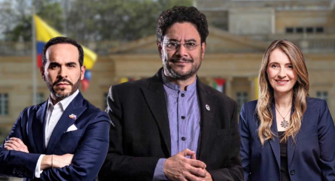 Iván Cepeda, Paloma Valencia y Abelardo de la Espriella son los candidatos que dominan la intención de voto, según encuesta Guarumo.