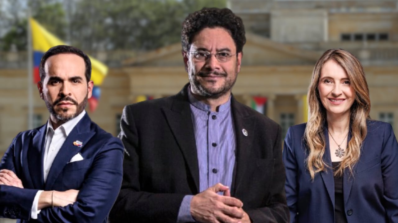 Iván Cepeda, Paloma Valencia y Abelardo de la Espriella son los candidatos que dominan la intención de voto, según encuesta Guarumo.