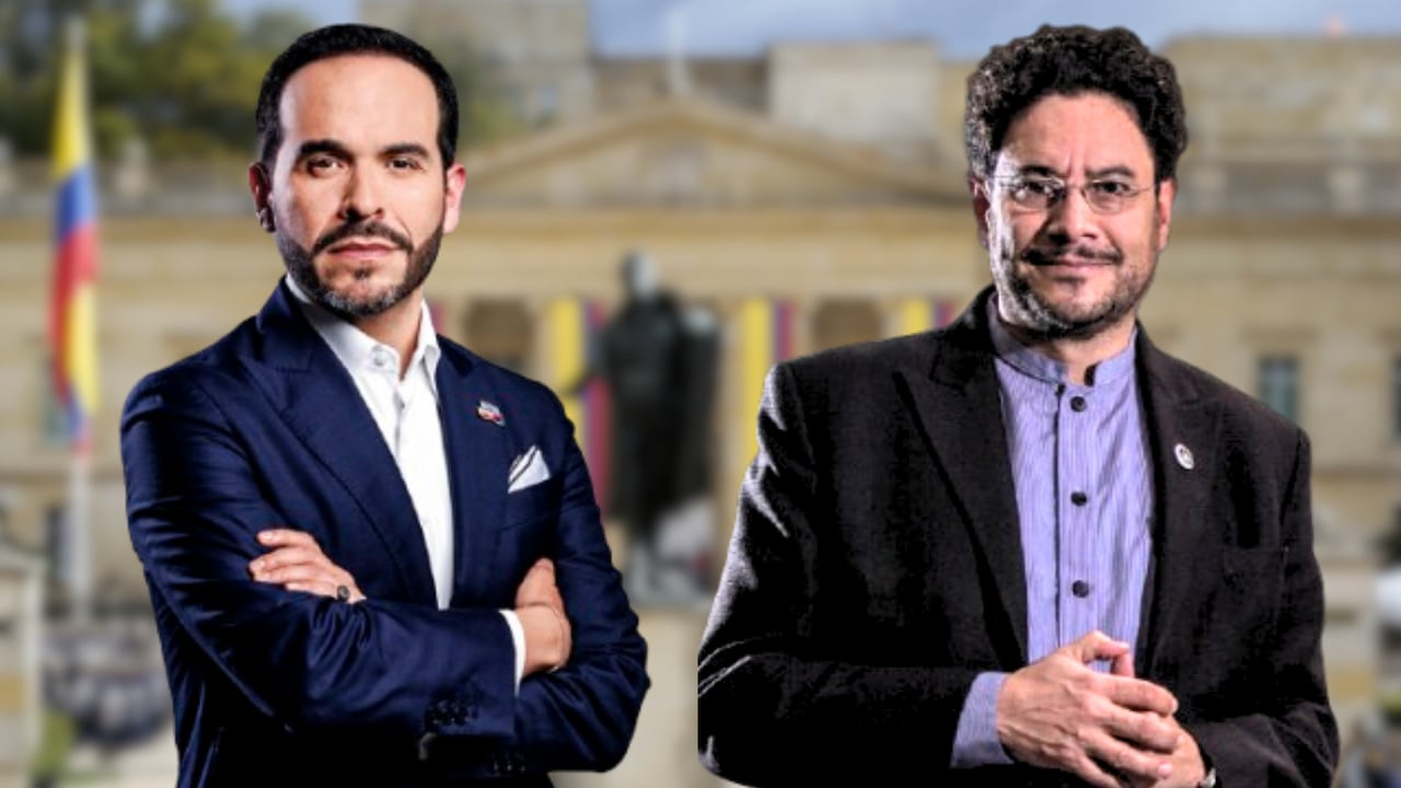 Iván Cepeda y Abelardo de la Espriella