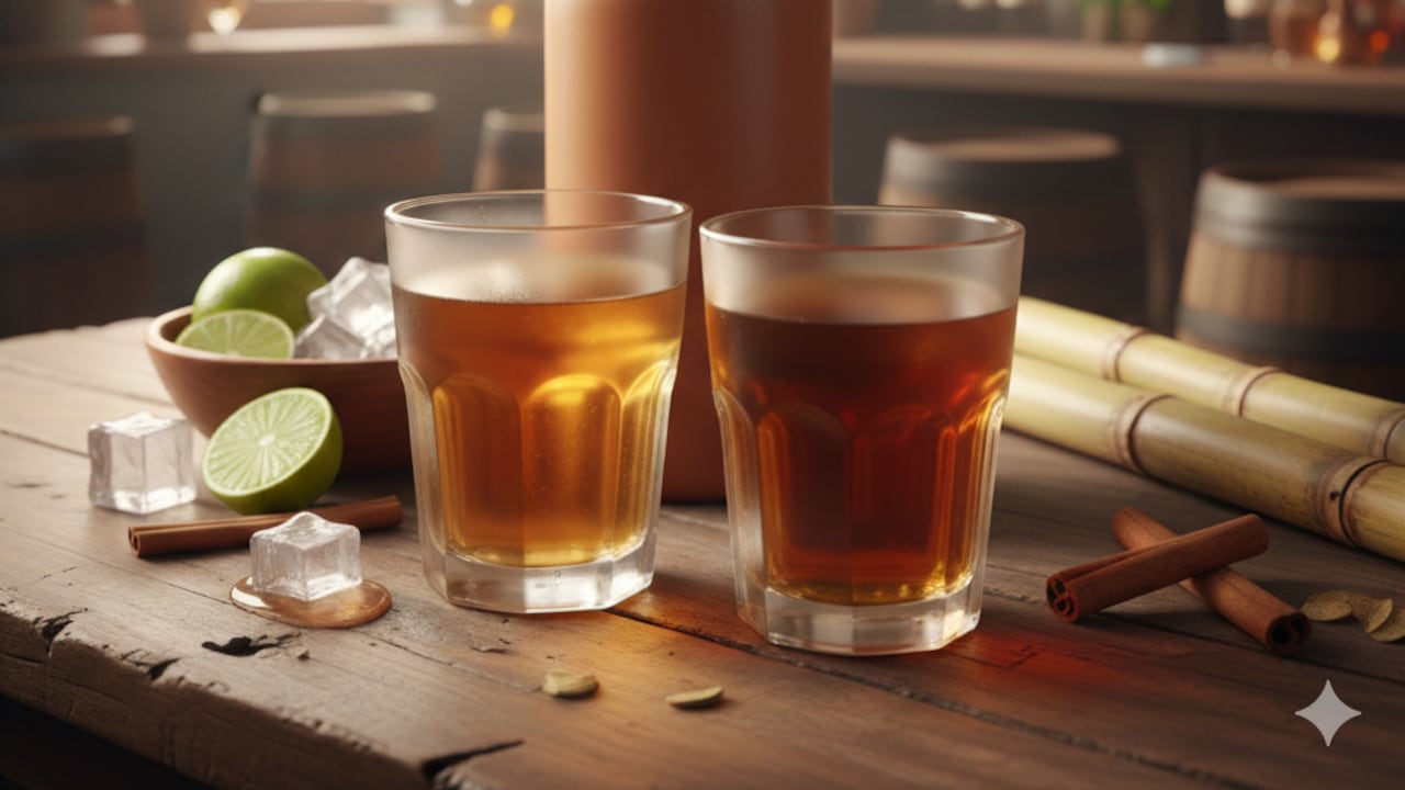 El costo del aguardiente y ron subirá en Colombia. Foto: Creada con Gemini IA