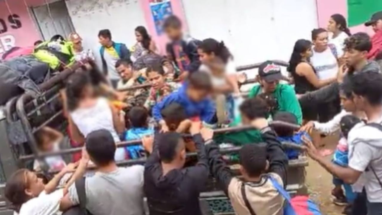 Videos muestran la gravedad de los hechos en esta zona del país.