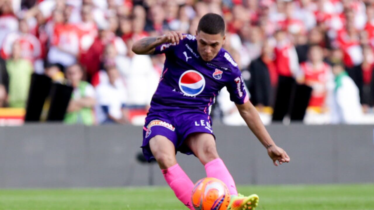 Juan Fernando Quintero cuando vestía los colores del Junior de Barranquilla.