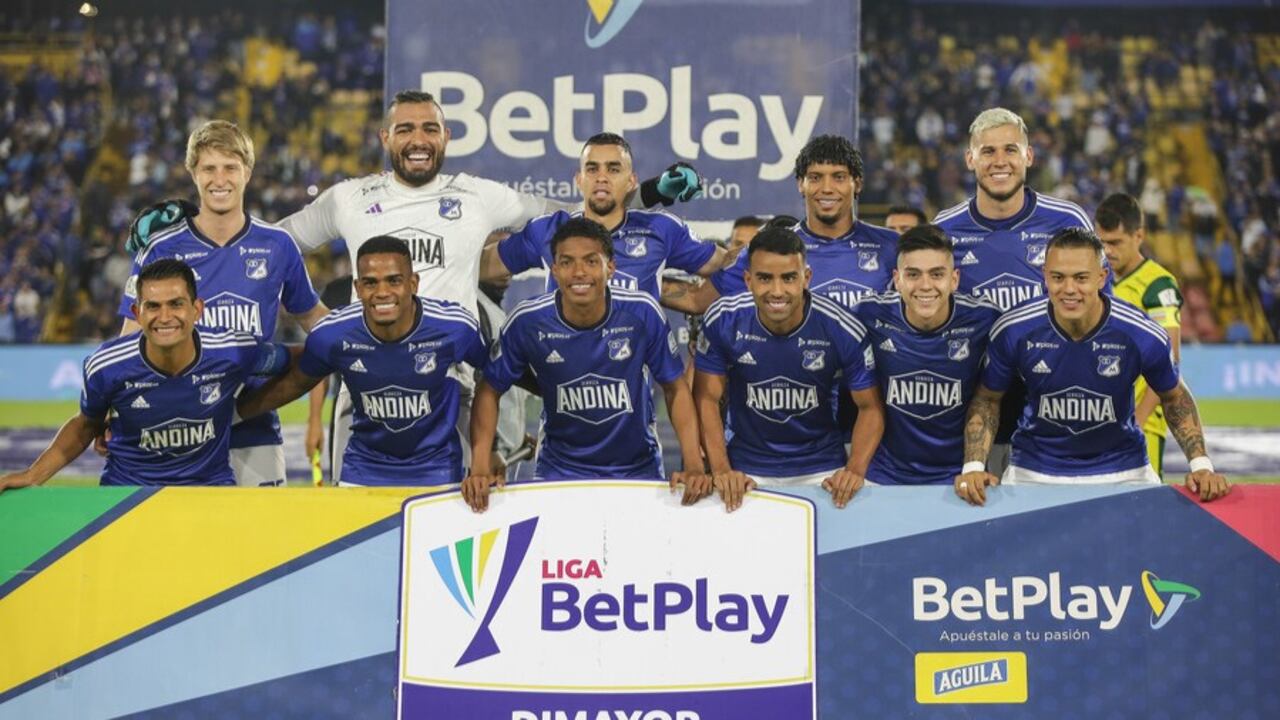 Millonarios, vigente campeón de la Liga Betplay