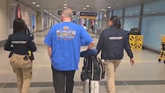 Tres ciudadanos estadounidenses fueron inadmitidos por riesgo de pedofilia.