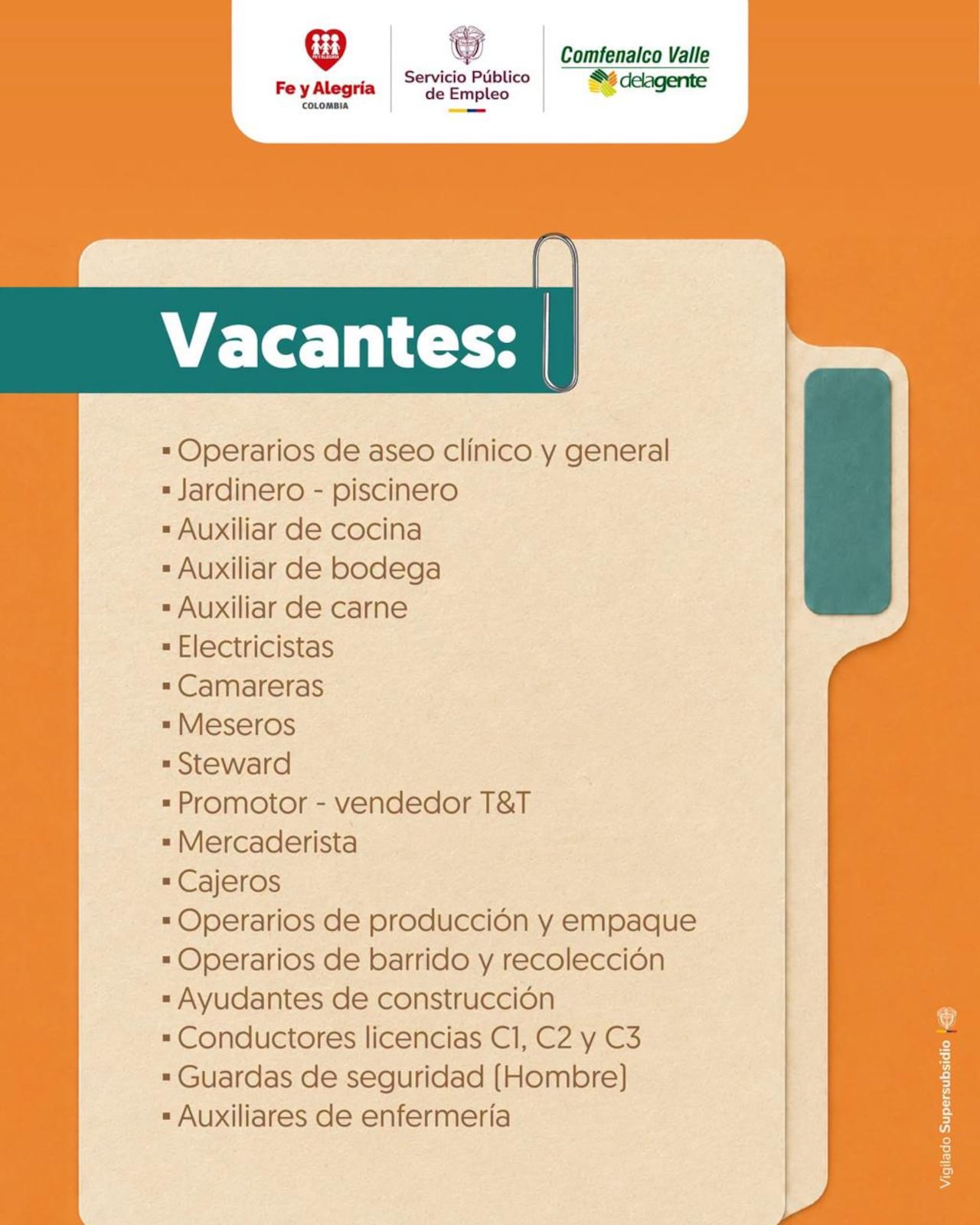 La feria laboral se lleva a cabo en las instalaciones del Colegio Fe y Alegría Fray Luis Amigó, en el barrio Manuela Beltrán.