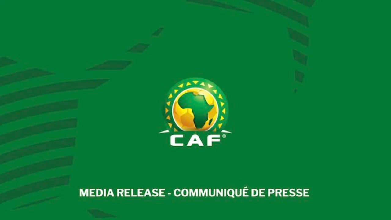 Logo de la Confederación Africana de Fútbol (CAF).