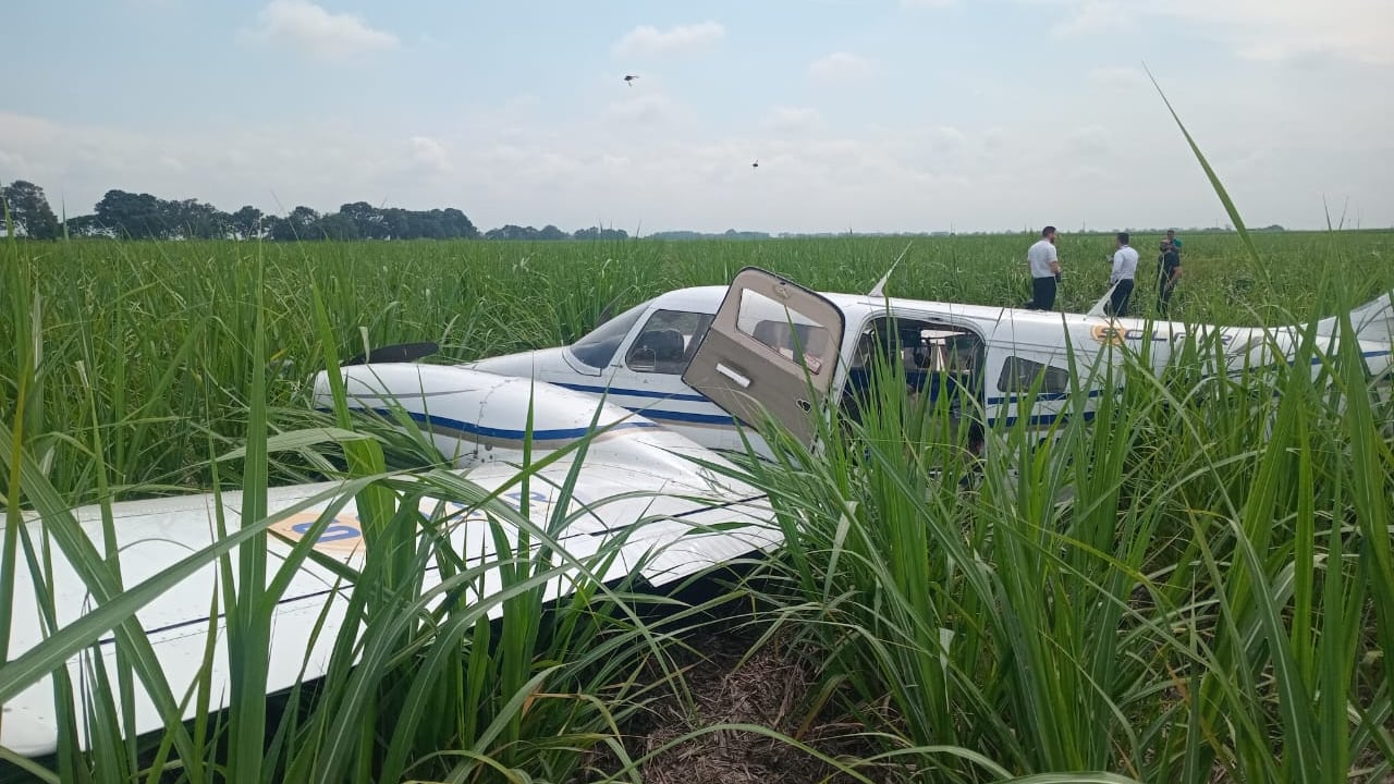 La aeronave de matrícula HK-4754, tipo PA-34, de la empresa SOLAIR S.A.S cubría la ruta Popayán – Cali.