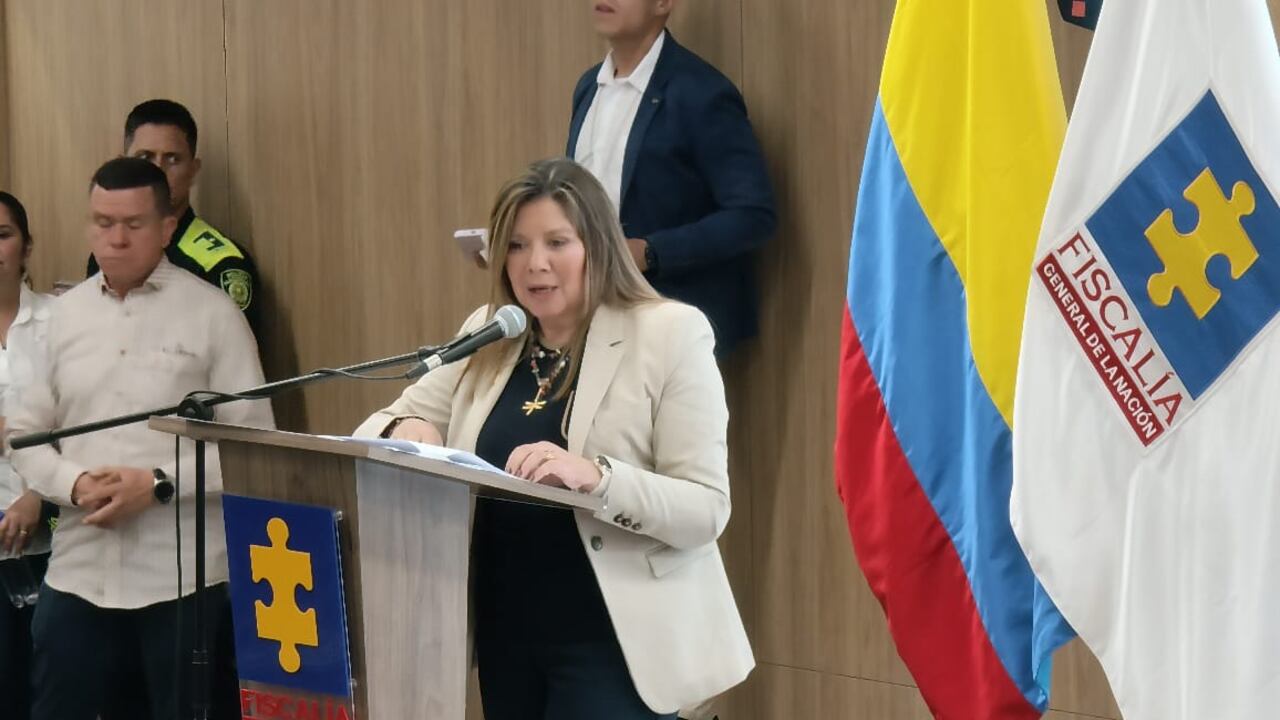 Luz Adriana Camargo Garzón, Fiscal General de la Nación en la inauguración del Búnker de la Fiscalía.