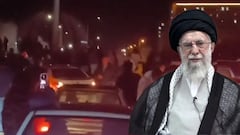 Iraníes salen a las calles a celebrar la presunta muerte del líder supremo, el ayatolá Alí Jamenei.