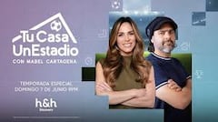"Tu Casa un Estadio" es un programa especial de Discovery Home & Health conducido por la presentadora y creadora de contenido Mabel Cartagena, junto al exfutbolista Sebastián "El Tigre" González.