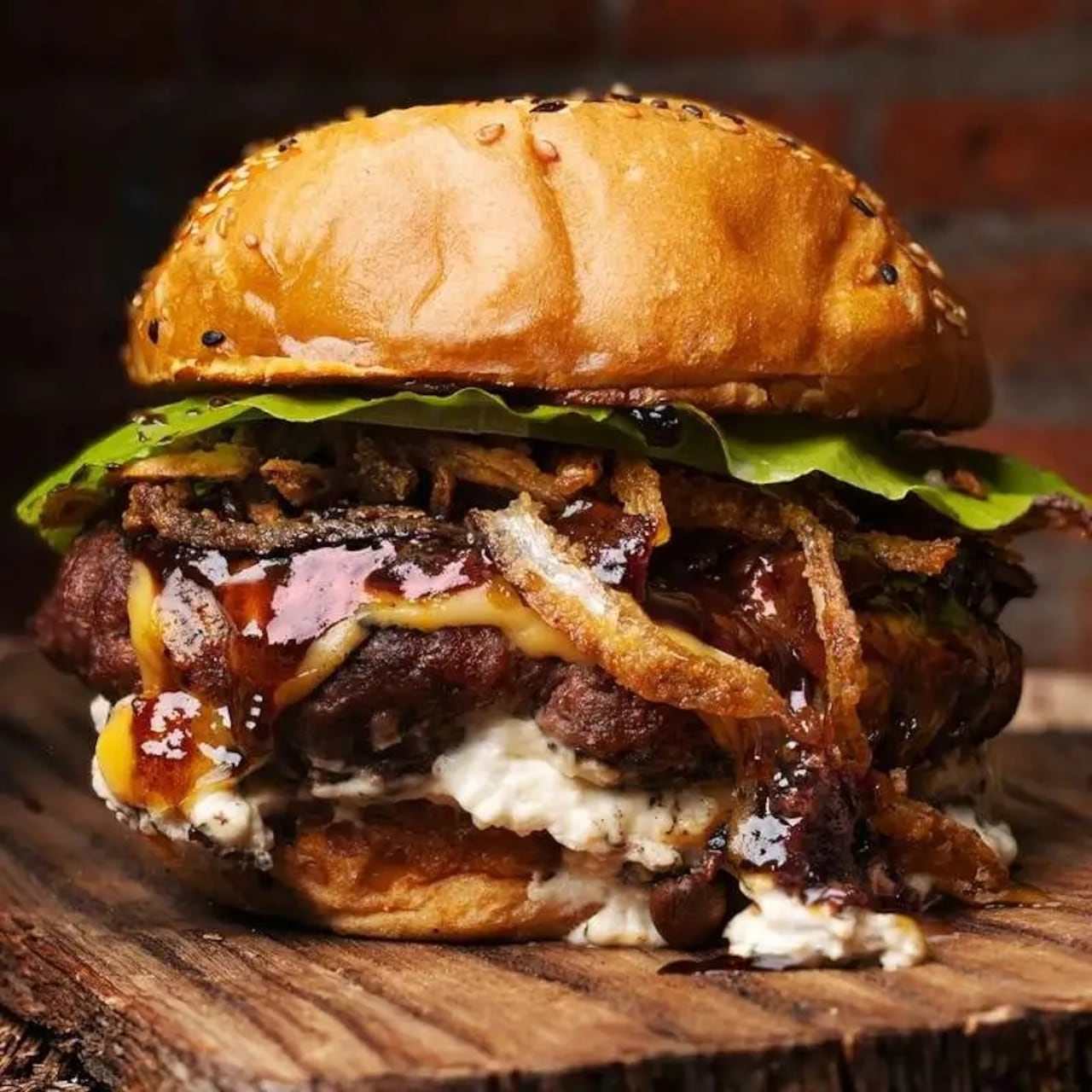 Hamburguesa La Coté.