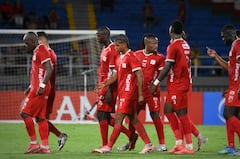 Momentos del partido de la fecha 6 del Grupo A de la Copa Sudamericana 2026, entre América de Cali y Macará.