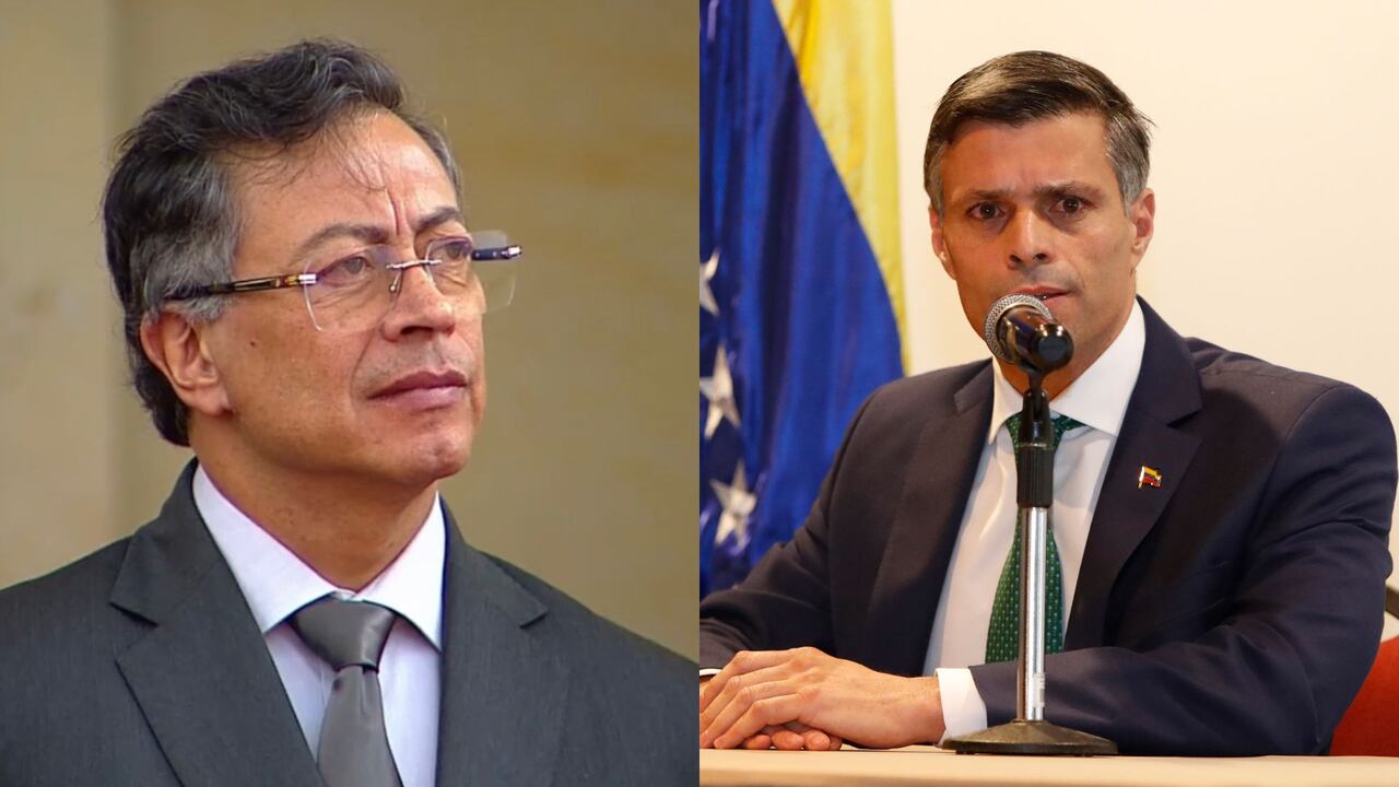 Leopoldo López indicó que Gustavo Petro podría pertenecer a las mismas estructuras criminales que Nicolás Maduro.