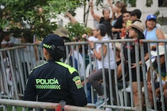 Policía en la Feria de Cali