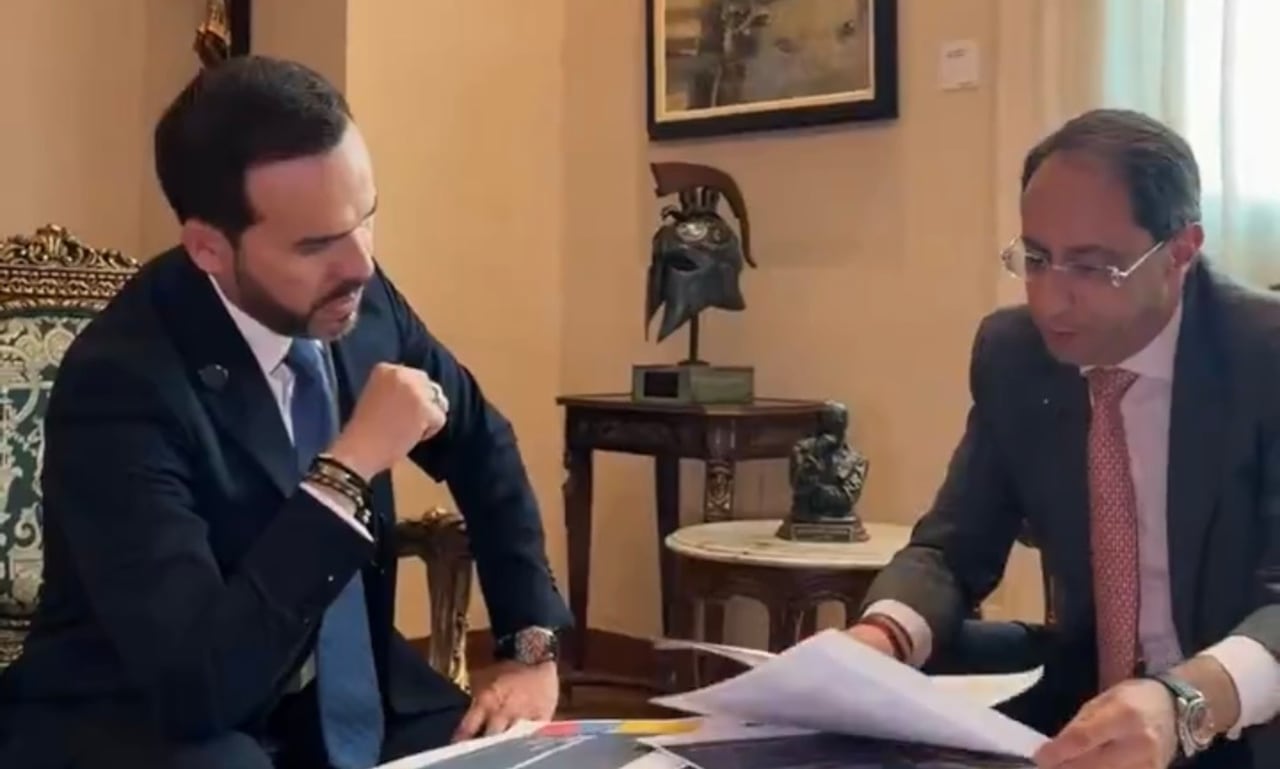 Abelardo De La Espriella y José Manuel Restrepo.