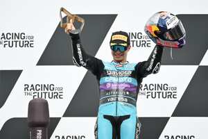 David Alonso volvió a celebrar una vez más.