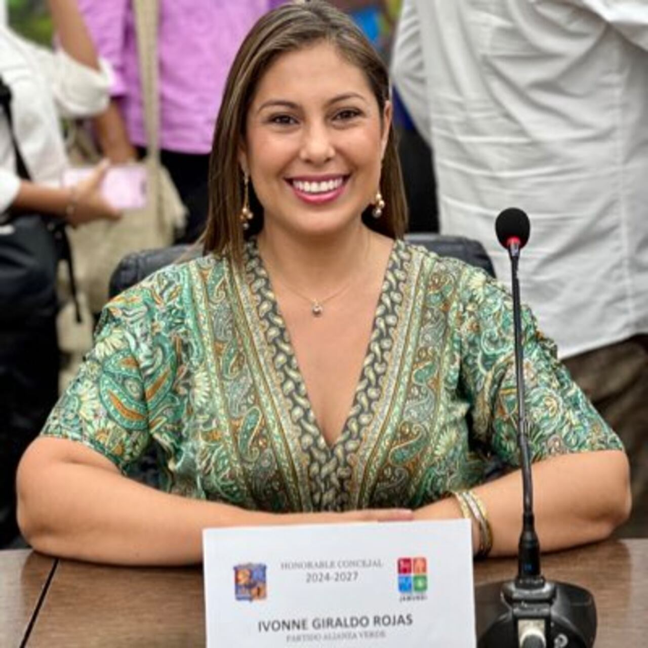 Ivonne Giraldo, concejala de Jamundí que denunció amenazas en su contra.