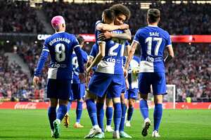 Atlético de Madrid derrotó 1-2 a Mallorca por LaLiga de España y se afianza en el tercer lugar del campeonato. Foto: AFP