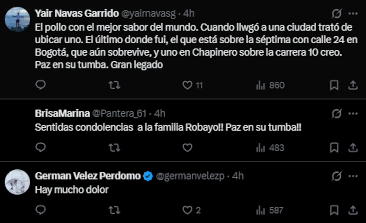 Reacciones ante la muerte del empresario.