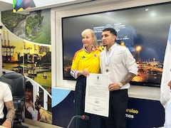 El volante de la Selección Colombia, Gustavo Puerta, fue condecorado por la Gobernación de Valle por su participación en el Mundial 2026.