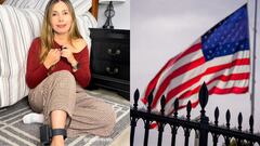 Migrante colombiana que recibió castigo del ICE por un pequeño error.