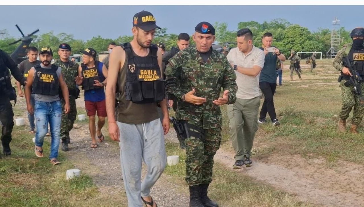 Para el operativo fueron usadas dos aeronaves de las autoridades de Colombia.