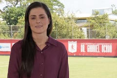 Marcela Gómez Presidente del América de Cali Masculino.