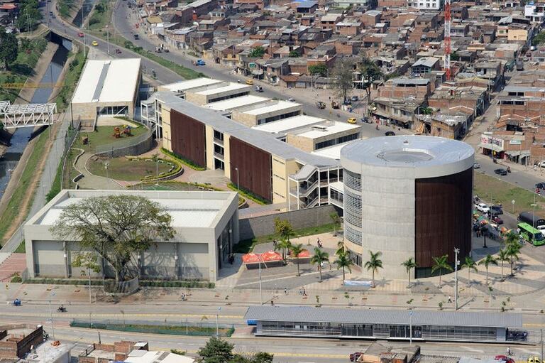 La Ciudadela Educativa Nuevo Latir, oriente de Cali.
