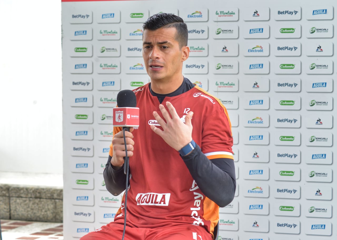 Jorge Soto, arquero de América de Cali, se pronunció a cerca de su nivel actual y de la huelga planteada por Acolfutpro.