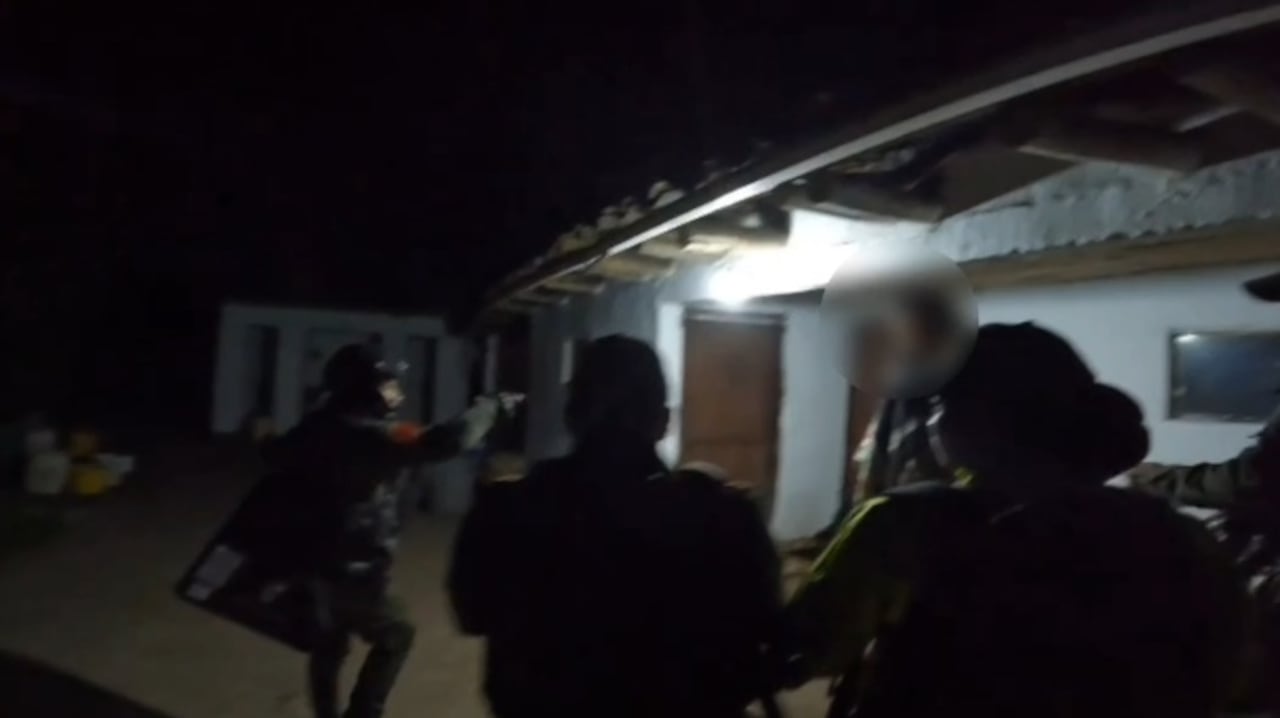 La droga incautada, al parecer, iba a ser distribuida en diferentes sectores del municipio y zonas cercanas.