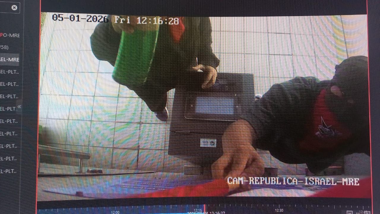 Estación República de Israel del MÍO, vandalizada durante la marcha del Día del Trabajo en Cali.