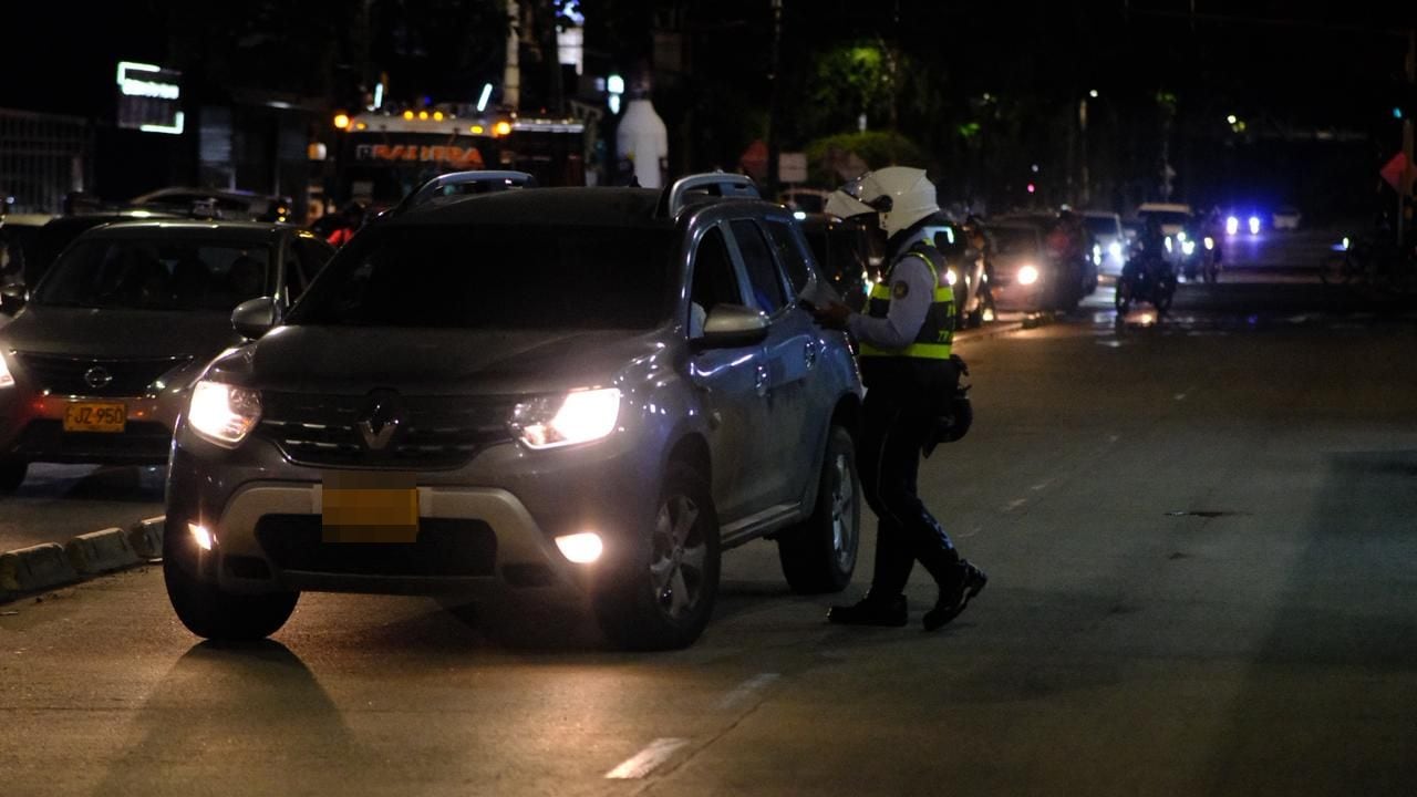 Control a invasión del carril del Mío en Cali