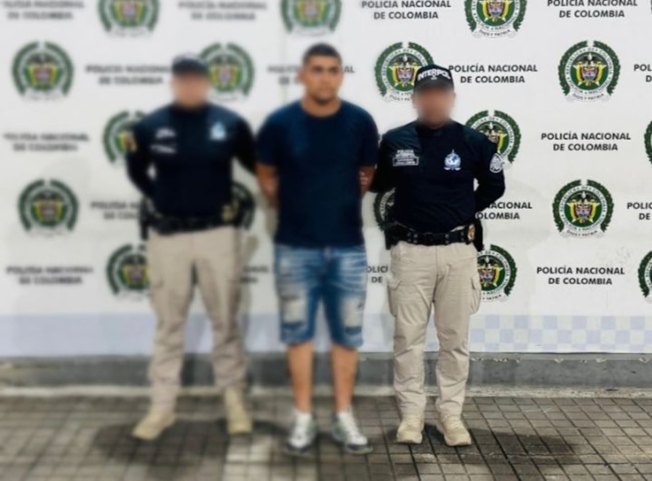 El implicado fue interceptado por la DIJIN en el sur de la capital vallecaucana.