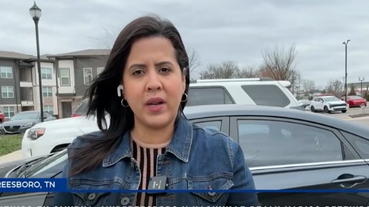 Estefany Rodríguez, periodista colombiana detenida por Ice.