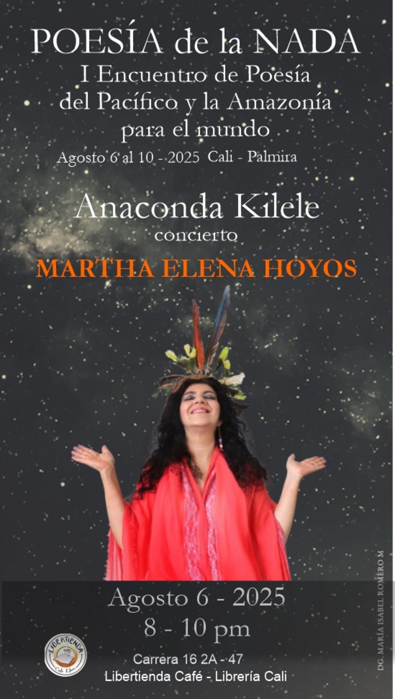 Durante el Festival Poesía de la Nada en Cali participarán representantes de varios países de la región.