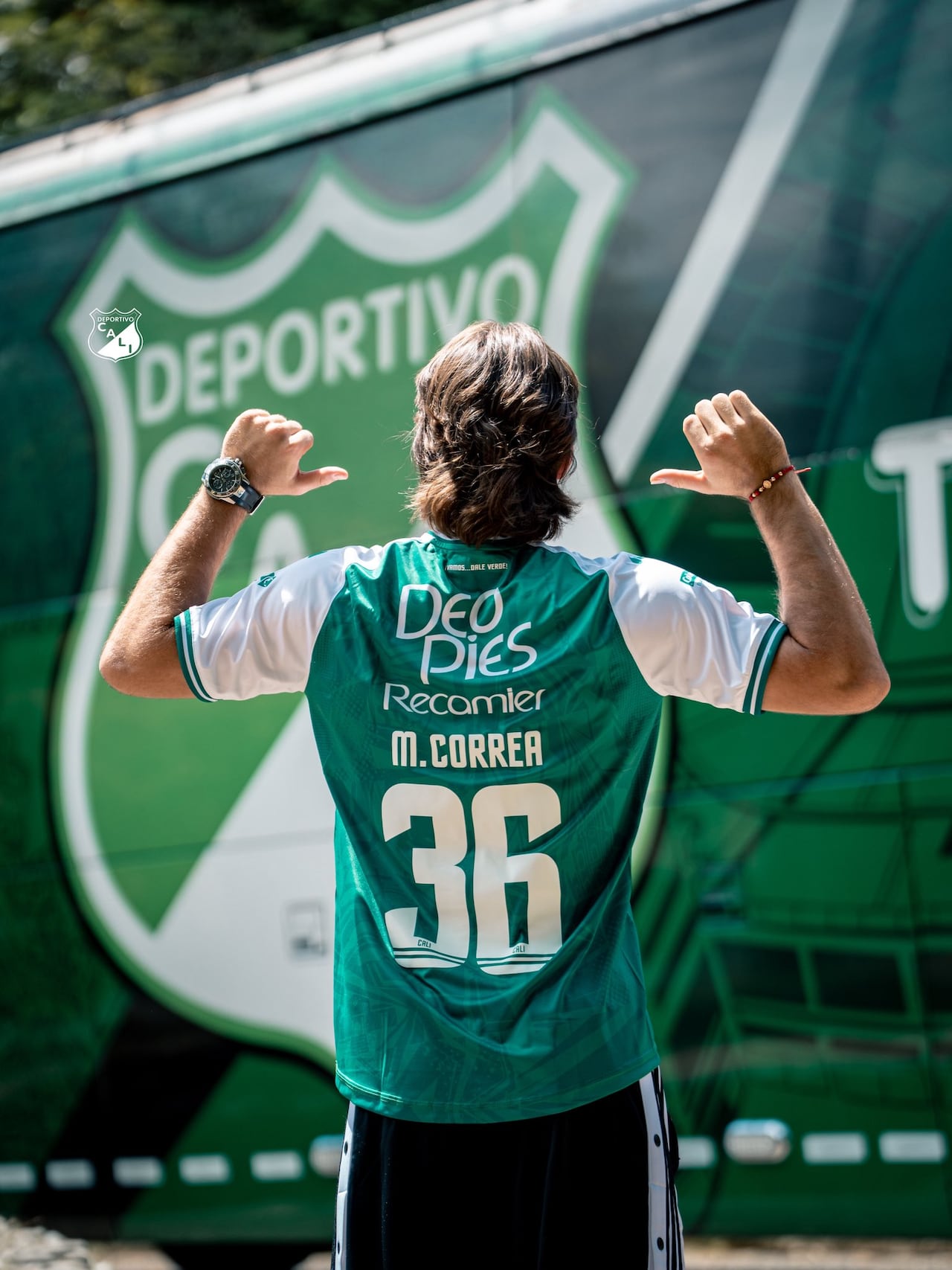 Miguel Correa, nuevo refuerzo del Deportivo Cali para el segundo semestre del 2026.
