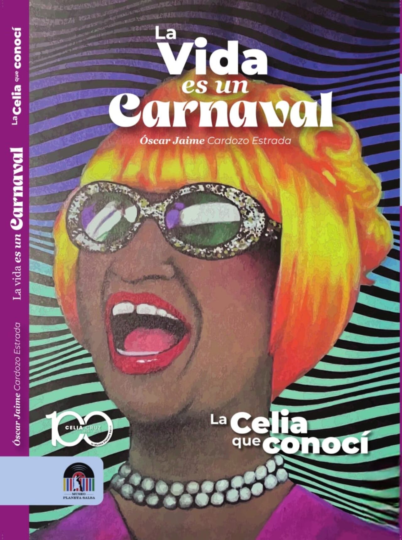 Oscar Jaime Cardozo presenta su libro La Vida es un Carnaval, sobre Celia Cruz.