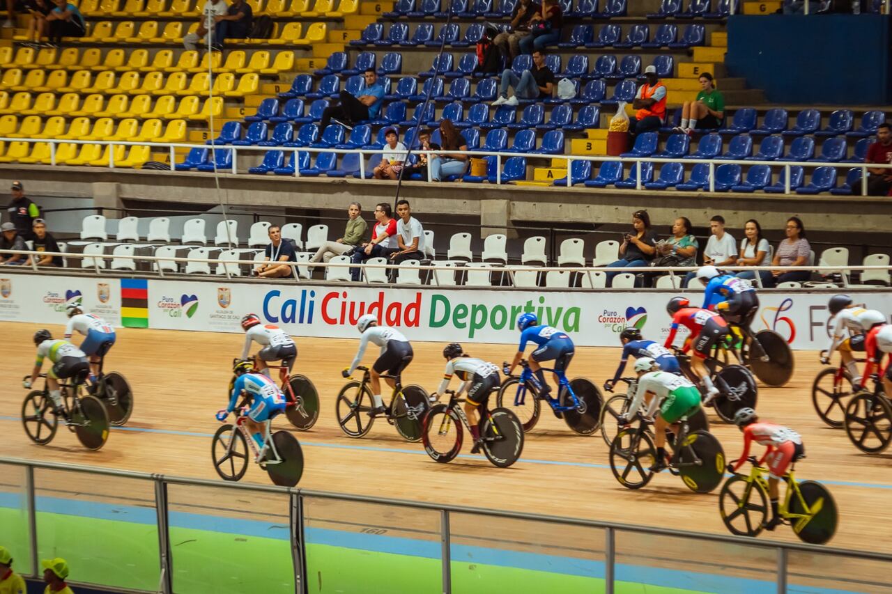 Primer día del Mundial Junior de Pista en Cali