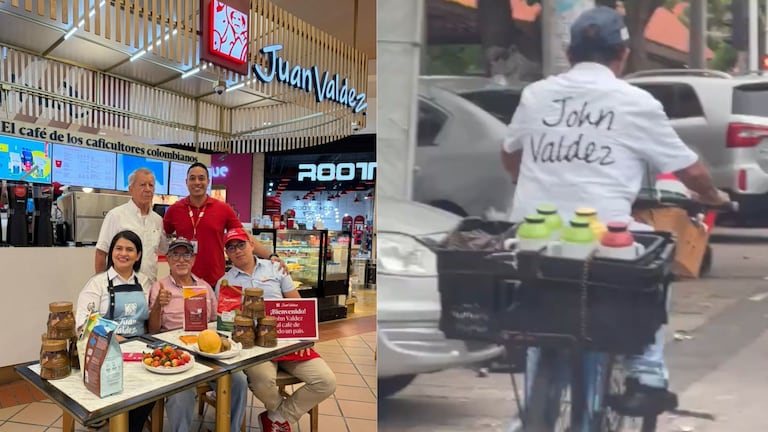 Revelan el regalo que recibió 'Jhon Valdez', el vendedor de tintos de Barranquilla, tras ser buscado por Juan Valdez Café.