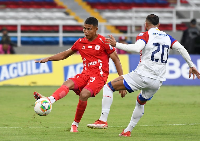 Cali: América de Cali 1 Deportivo Pasto 1. Copa Betplay. foto José L Guzmán. El País.