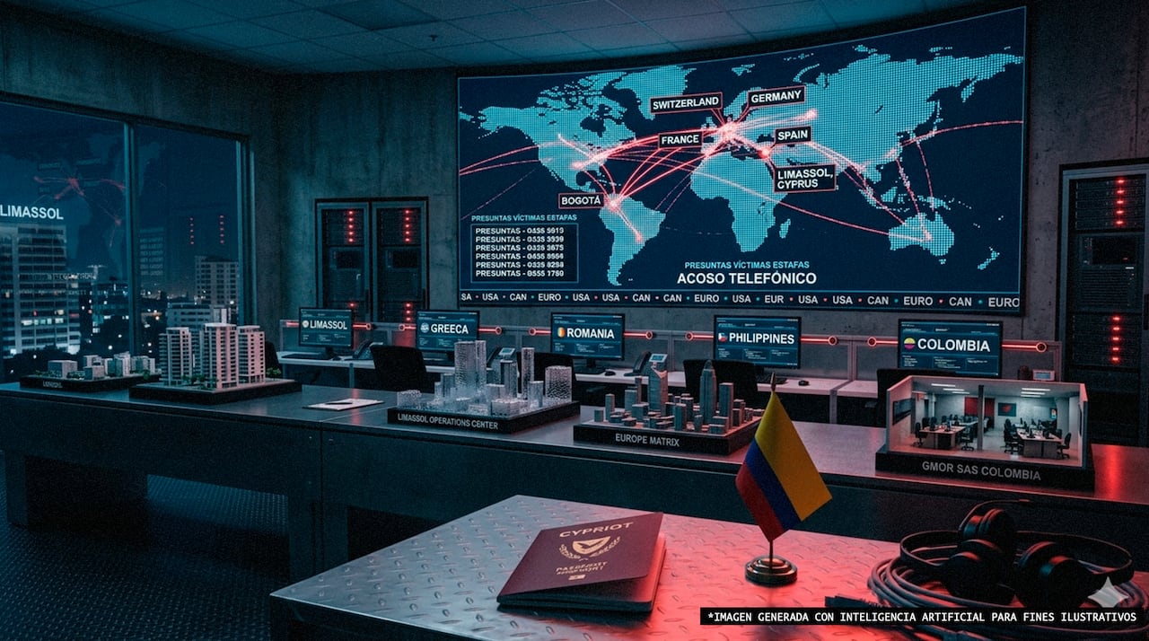 Mapa o representación conceptual de conexiones entre Europa y América Latina, simbolizando operaciones de inversión desde múltiples países.
