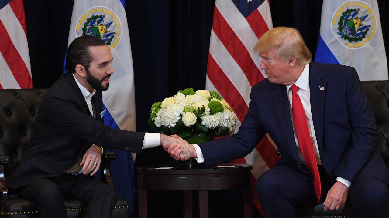 Donald Trump y Nayib Bukele ya se habían reunido una vez en septiembre del 2019 durante la primera administración del mandatario estadounidense.