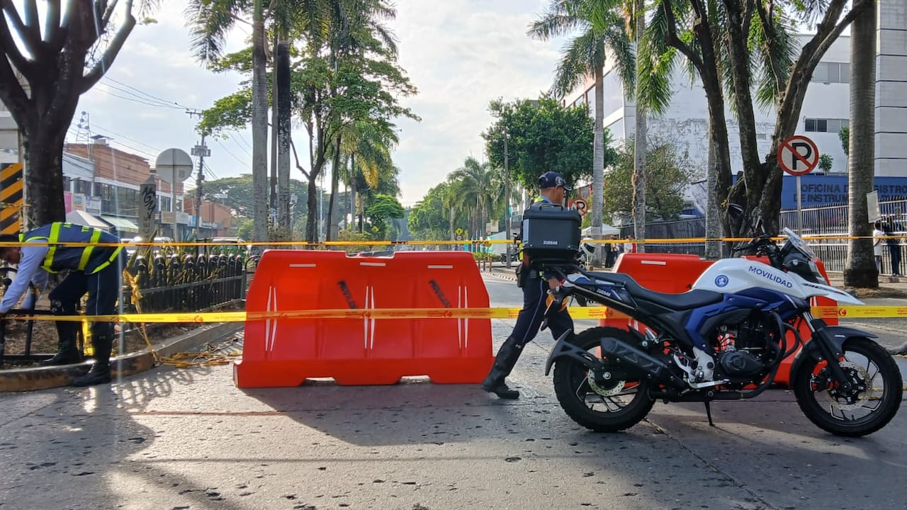 Movilidad Cali advierte que este tipo de hechos ponen en riesgo la vida de todos los actores viales.